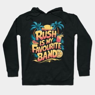 Rush Is My Favourite Band Hoodie